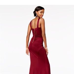 macy's wine color dress